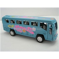 Friction toy bus