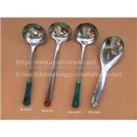 Red head soup ladle