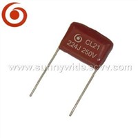Metallized Polyester Film Capacitor - CL21(MEF)