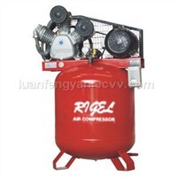 two stage belt-driven air compressor