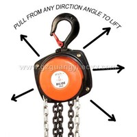 chain hoist for 360 degree rotating lifting