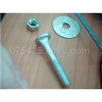 Carriage Bolts with Nuts And Washers