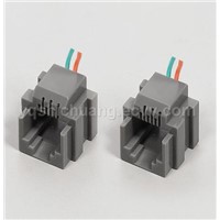 Wired PCB Jack/Telecom Connector(SC110 623K 6P)