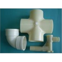Pipe fittings mould, injection mould