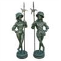 Female Warrior Statues