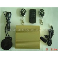 GSM alarm system with alarm message