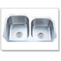 Stainless Steel Undermount Double-Bowl Sink
