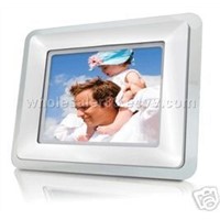 7 Inch LCD digital photo frame with mp3/mp4 function