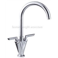 Sell double Lever Kitchen Faucet