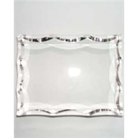 Blank crystal with curved edges KY8062