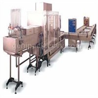 Cup filling and sealing machine
