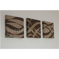Faux suede wall art,fabric wall hanging, wall decor, wall art