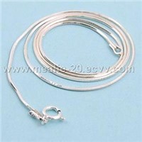 925 Sterling Silver Slippery Chains