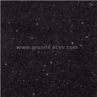 Granite Tiles - Black Galaxy Tiles