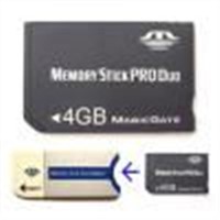 4gb sony memory stick pro duo +adapter