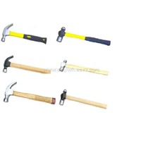 Claw hammer and ball pein hammer
