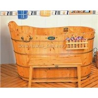 wooden barrel