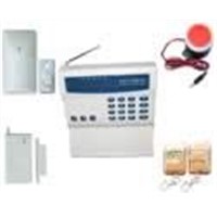Intelligent wireless & wire burglar alarm system