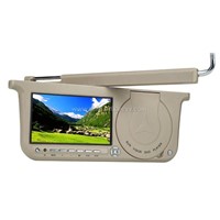 7&amp;quot; swivel TFT LCD monitor with DVD player
