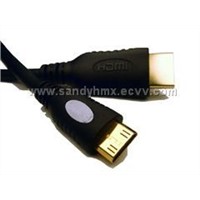 HDMI 1.3 mini C Type to HDMI A Type Cable