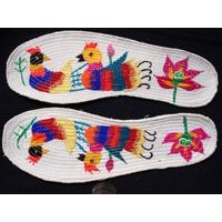 Embroidery insole