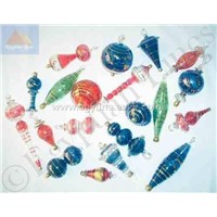 Mouth Blown Glass Christmas Ornaments