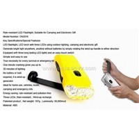 Rain-resistant LED Flashlight, Suitable for Campin