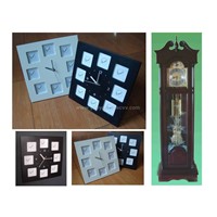 Wooden Clock,Wooden Box,clock