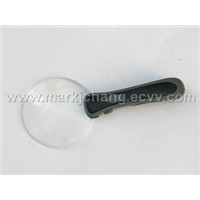 Rimless magnifier