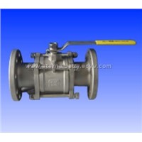 3pc flanged ball valve