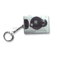 100k mini digital camera with key chain