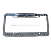 night vision license plate frame CCD camera