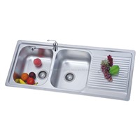 stainless  steel  sink