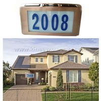 Solar Doorplate Light