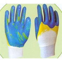 Natural Latex  Coated Gloves