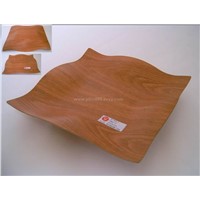 non-slip  wooden tray