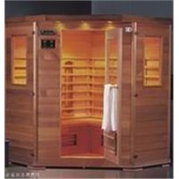 3-person infrared sauna house
