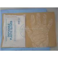 disposable plastic glove