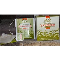 Stevia tea in boxes