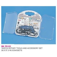 183PCS ROTARY ACCESSORY SET