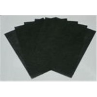Black fiber glass tissue mat