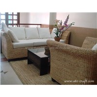 wicker sofa set - 071