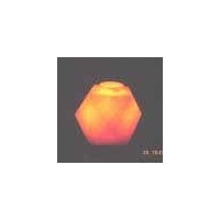 Diamond Salt crystal lamp