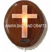 holy cross Salt lamp