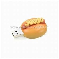 &amp;quot;Freshly Baked&amp;quot; Hot Dog USB Drive 1GB