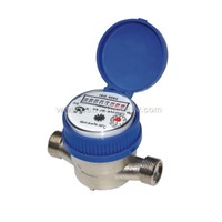 Single-jet water meter