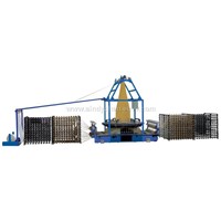 Large circular loom of 6,8-shuttle for woven sack
