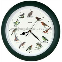 Song Birds Melody Wall Clock