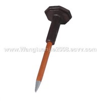 Steel Chisel with Soft Plastic Grip