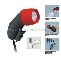 LED hand-pressed torch
